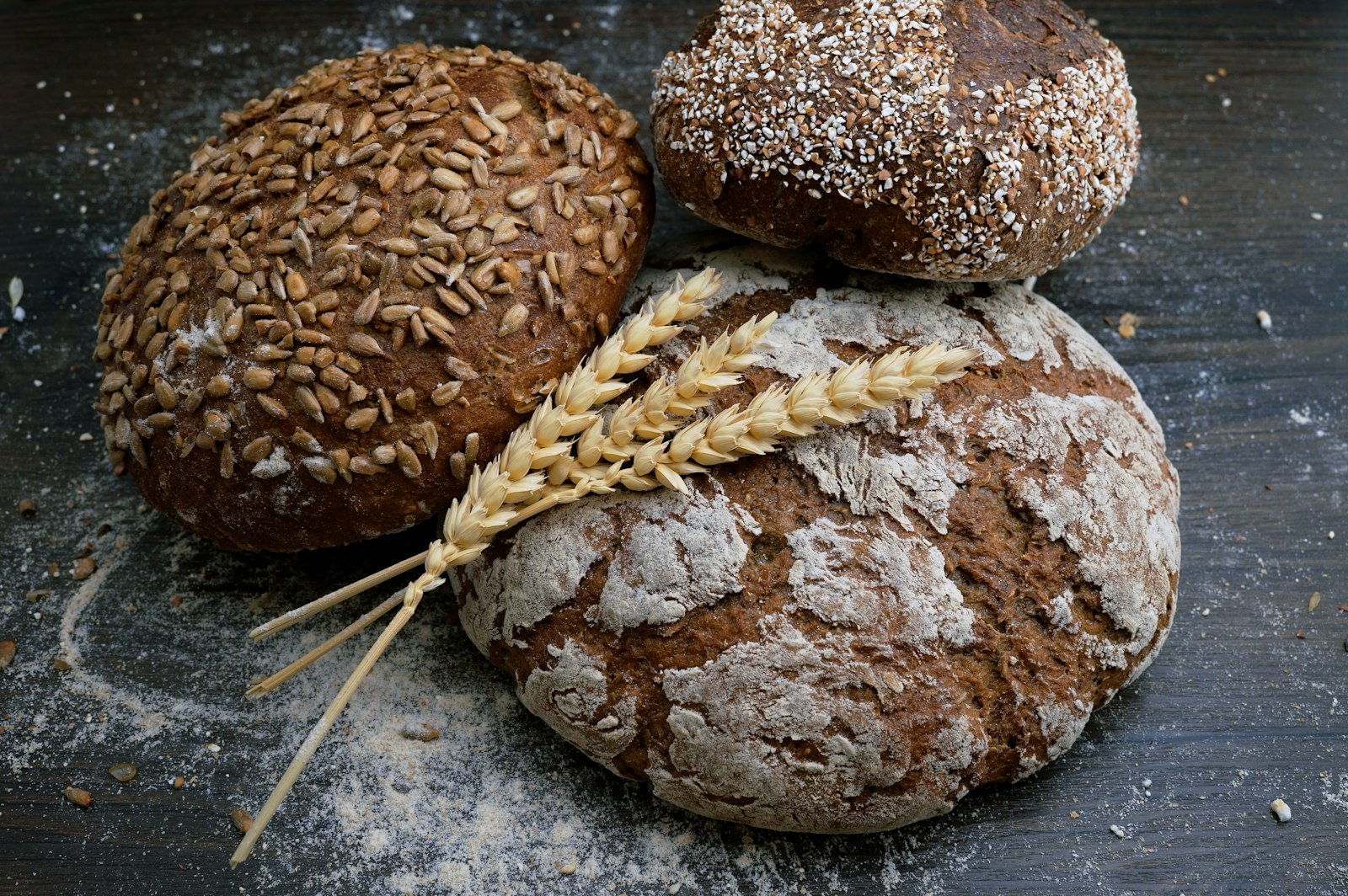 Freshly baked artisan breads and pastries